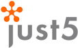 Just5 logo